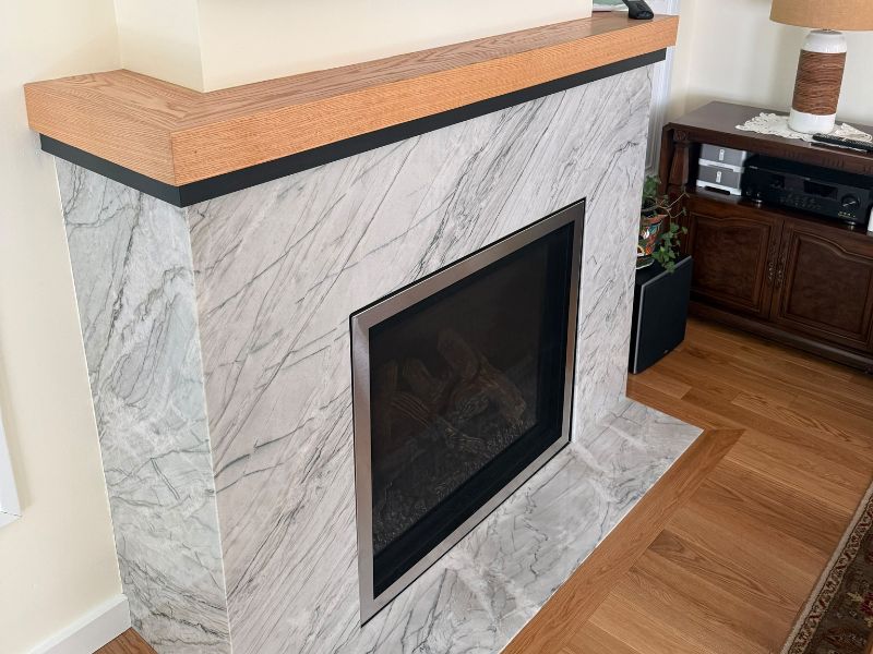 Quartzite texture showing its color and pattern